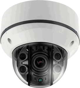 Eyemax UVI-2542V EX-SDI 1080p(2MP) STORM IR Dome Camera with 4 COB IR & 2.8~12mm Lens