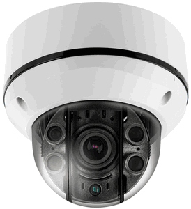 Eyemax UVI-2544DV-W2812 Anti-IR Reflection | 2MP EX-SDI STORM IR IP68 andal-Resistant Dome Camera with Vari-Focal Lens, True WDR, L-size, AC 24V/DC 12V Duel Power