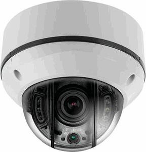 Eyemax UVI-M2564V EX-SDI 1080p(2MP) STORM IR Dome Camera with 6 COB IR / Motorized 2.8~12mm Lens / Dual Power