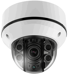 Eyemax UVI-P4542V-WW Anti-IR Reflection | 4MP EX-SDI/HD-SDI STORM IR IP68 Vandal-Resistant Dome Camera with Vari-Focal Lens, True WDR, L-size, DC 12V
