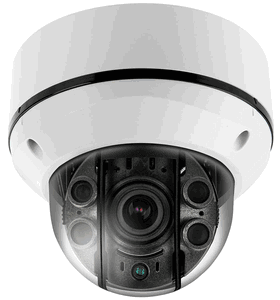 Eyemax UVI-P4544V-WW Anti-IR Reflection | 4MP EX-SDI/HD-SDI STORM IR IP68 Vandal-Resistant Dome Camera with Vari-Focal Lens, True WDR, L-size, AC 24V/DC 12V Dual Power