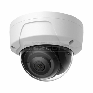 Eyemax NIT-NC324-TD-40 4MP H.265+ IR Outdoor Dome Network Camera, True WDR, IP67 & IK10 Vandal-proof, PoE, 90ft IR Range, White 4.0mm Lens
