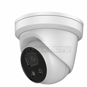 Eyemax NIU-NC344-XDLU Full Color Night View NC344-XDLU | 4MP Outdoor IR Turret Network Camera, H.265+, IP66, Fixed Lens, True WDR (120dB), DC 12V or PoE
