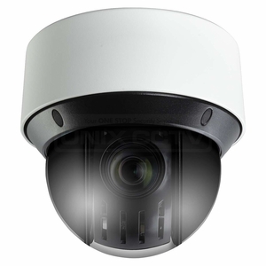 Eyemax NPT-NP1A14-IR25X NP1A14-IR25X × 4MP Mini Network IR Tracking PTZ Dome Camera, 25x Optical Zoom, 150ft IR Range, PoE+ or 12VDC