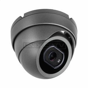 Eyemax TIB-B8422-B36 8MP 4-in-1(TVI / CVI / AHD / CVBS) IR Outdoor Eyeball Camera w/ 2 Power White Array LEDs, IR range up to 82ft(25m), Fixed Lens, IP66, True WDR, DC 12V, Grey 3.6mm Lens