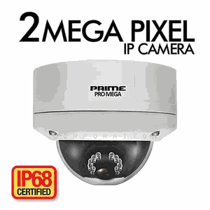 IM-V22 Prime 2 Mega Pixel Dome Vandal and Weather Proof IP Camera