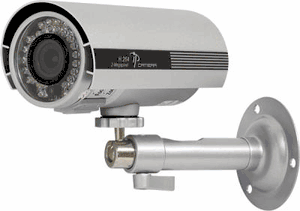 IP Camera 2 Megapixel Infrared Bullet Camera w/ PoE & ICR, VF Lens 3.6~12mm, Auto Iris