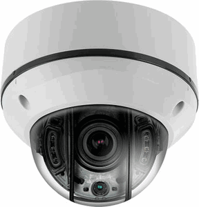 IP Power NIT-P4542V-W Anti-IR Reflection 4MP STORM IR Dome IP Network Camera with 4 COB IR & Vari-focal Lens