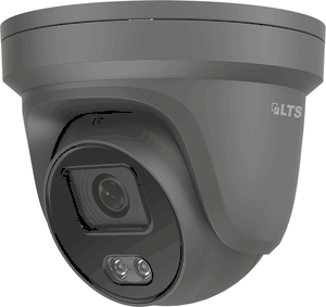 LTS CMIP3C42WB-M 4 MP Color247 4mm Fixed Lens Turret Network Camera Black