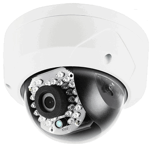 LTS CMIP7442W-28M 4.1MP - 2.8mm Platinum Fixed Lens Dome Camera