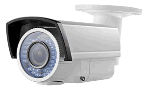 LTS CMR6373D 700TVL 2.8-12mm Varifocal Lens Infrared Night Vision Bullet Camera, Dual Voltage