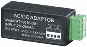 LTS DV-AT12015-D01 Power Adapter 24 VAC to 12 VDC