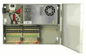 LTS DV-AT1232A-D18 18 Ports 120V AC In 12V DC 32Amp Out Power Distribution Box