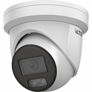 LTS LTCMIP2T83I-SDZ Platinum Plus 8MP Smart Hybrid Light Motorized Varifocal Turret Network Camera 2.8-12mm