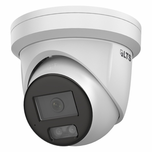 LTS LTCMIP33162W-28LAISP Platinum 16MP Red & Blue Strobe Light and Audible Warning Fixed Turret Network Camera 2.8mm
