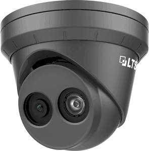 LTS LTCMIP3342WB-28MD 4 MP Smart Fixed Turret Network Camera Black