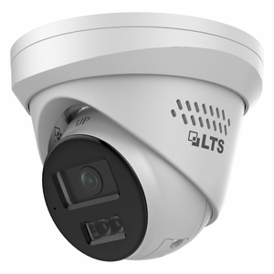 LTS LTCMIP3342WI-28SDL Platinum Plus 4MP Active Deterrence Turret Network Camera 2.8mm
