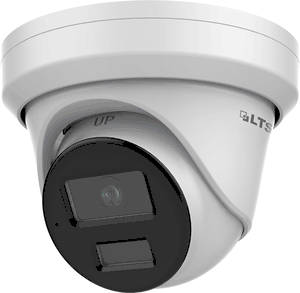 LTS LTCMIP3C42WI-28MDA 4MP Fixed Turret Network Camera with Color 24/7, MD 2.0 - Human and Vehicle Detection, and Hybrid Illumination