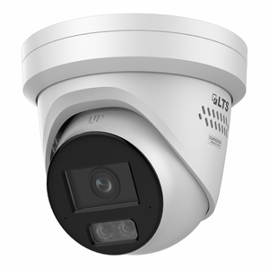 LTS LTCMIP3CD42WI-28LAISP Platinum Plus 4MP AI Color 24/7 Active Deterrence Turret Network Camera 2.8mm