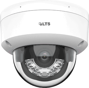 LTS LTCMIP7C42WI-28MDA 4MP Fixed Dome Network Camera with Color 24/7, MD 2.0 - Human and Vehicle Detection, and Hybrid Illumination