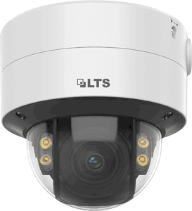 LTS LTCMIP7C43W-SDZ 4MP Motorized Varifocal Dome Network Camera with Color 24/7 and MD 2.0 - Human and Vehicle Detection
