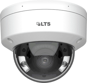 LTS LTCMIP7C82W-28MDA 8MP Fixed Dome Network Camera with Color 24/7 and MD 2.0 - Human and Vehicle Detection