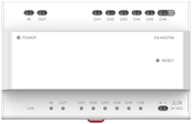LTS LTH-MD06-2 2 Wire 6 Channel Video/Audio Distributor