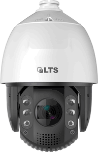 LTS LTPTZIP778NW-X25IR 8 MP 25 IR Network Speed Dome with Active Deterrence and MD 2.0 - Human and Vehicle Detection