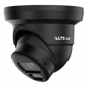 LTS LXIP3582WEB-28MDA Pro-X 8MP Dual Light Lite Black Fixed Turret Network Camera 2.8mm