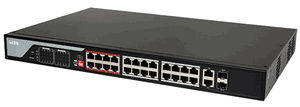 LTS POE-SW2402 24-Ports 100Mbps Unmanaged PoE Switch