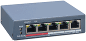 LTS POE-SW401S 4 Port PoE Switch with 1 Port Uplink with Network Topology Management, Alarm Push, Network Health Monitor