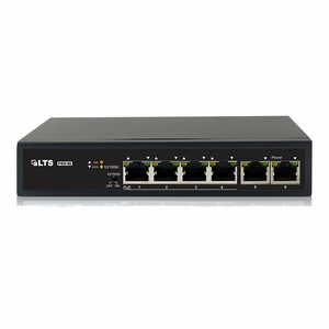 LTS VSPOE-SW402 4 PoE Port Switch with 2 Port Uplink