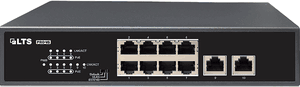 LTS VSPOE-SW802 8 PoE Port Switch with 2 Port Uplink