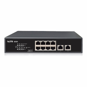 LTS VSPOE-SW802 8 PoE Port Switch with 2 Port Uplink