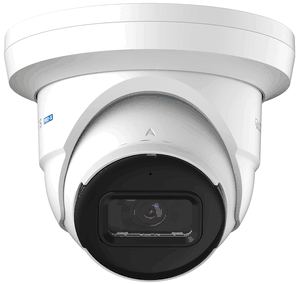 LXIP3582W-28MDA LTS Pro-X, IP, 8MP, 2.8mm, Fixed-lens, Turret, 120dB True WDR, 3D DNR, SD Card, Built-in Mic, POE Power Support, IP67, MD 2.0 - Human and Vehicle Detection