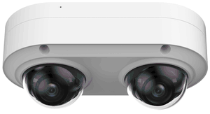LXIP7742W2-28MDA LTS 2 x 4MP Dual-Directional Fixed-focal Dome Network Camera