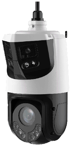 LXPTZIP4C84WI-X25IR LTS Pro-X 4 MP PTZ & 2 x 4 MP Panoramic IP Camera