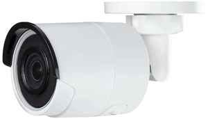 Magic NIR-G4632-W28 4MP Outdoor IR Bullet Network Camera, H.265+, IP67, Metal Body, Fixed Lens, 130ft (40m) IR Range, 120dB True WDR, DC 12V or PoE, Vandal-Resistant