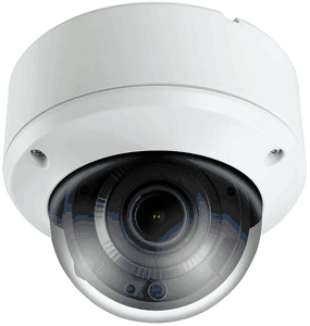 Magic TIT-GM5444V-W 5MP 4-in-1 Outdoor IR Dome Camera, IP67, Metal Body, Motorized Vari-focal Lens, 130ft (40m) IR Range, UTC, DC 12V or AC 24V, Vandal-resistant