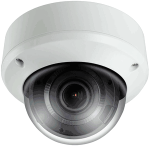 Magic TIT-GM8462V-W 8MP (4K) 4-in-1 Outdoor IR Dome Camera, IP67, Metal Body, Motorized Vari-focal Lens, 130ft (40m) IR Range, UTC, DC 12V, Vandal-resistant