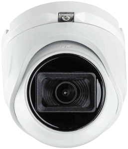 Magic TIU-G5022 5MP 4-in-1 Outdoor IR Turret Camera, IP67, Metal Body, Fixed Lens, 65ft (20m) IR Range, UTC, DC 12V