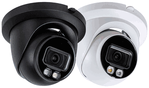 NCU-E8032 Eyemax 8MP Night Color Dual Illumination Turret IP Camera, Fixed Lens, WizSense 2 AI