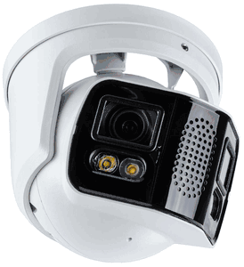 NCU-EP430-AW Eyemax 2x4MP Panoramic Night Color Network Camera, WizMind AI