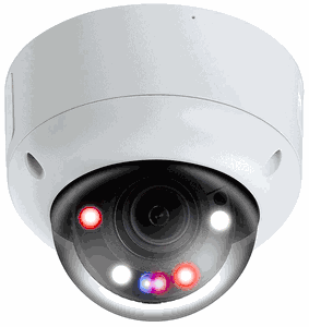 NIT-EA820S3M-YSW1 Eyemax AcuPick 8MP IP Dome Camera, Smart Dual Light, Active Deterrence