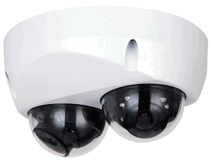 NIT-EP4232-W28 Eyemax 2 x 4MP Dual-Directional No-Splicing Outdoor Network Dome Camera