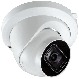 NIU-EA80D1-AW28 Eyemax 8MP DeepLight IR Turret Network Camera, WizMind S AI, AcuPick, Fixed Lens
