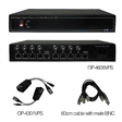 OP-4608VPS 8CH Power Supply Passive Video Receiver Hub Package, 8 Ch Video/Power Balun