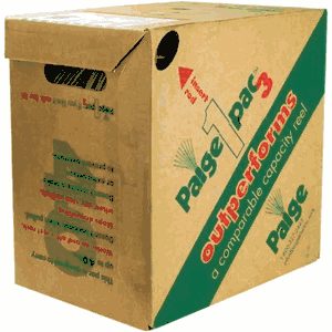 Paige CB-C6-9P234C62B1 1000ft CAT6 23/8 UTP Plenum Cable - White