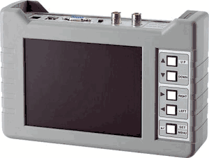 Professional CCTV Camera Service Monitor VGA and BNC and PTZ Tester