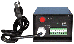 PS120V5-D LTS Wall Mount Power Supply, 4 Ports, 5 Amp